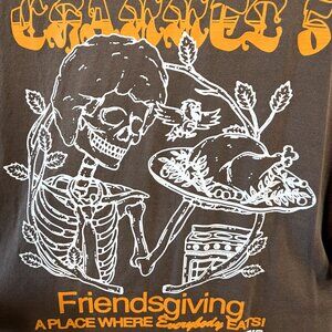 Channel 5 News Friendsgiving Mocha Brown All Gas No Breaks XXL Andrew Callaghan